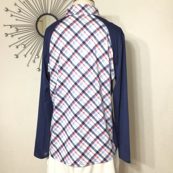 SanSoleil Long Sleeve UV Golf Top - Picture 5 of 13